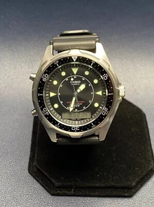 Casio AMW-320R Stainless Steels Black Dial Analog/Digital Watch - Mint - Picture 1 of 22