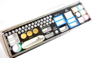 Asrock Z97E-ITX/ac Z97 Mainboard Rear IO I/O Shield Back Plate Original OEM - Bild 1 von 1