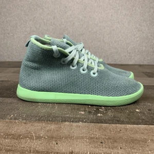 Allbirds Men’s Size 8 Tree Toppers High Top Sneakers Grey Neon Green Mesh Shoes - Picture 1 of 10