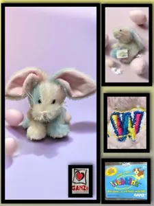 Webkinz Cotton Candy Bunny Hase Plüsch HM174 versiegelt Code Vintage Ganz Spielzeug - Bild 1 von 5