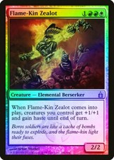 Flame-Kin Zealot FOIL Ravnica: City of Guilds NM Uncommon CARD ABUGames