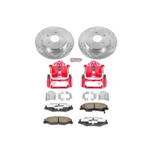 Power Stop Fits 04-09 Cadillac XLR Rear Z26 Street Warrior Brake Kit w/Calipers - Picture 1 of 1
