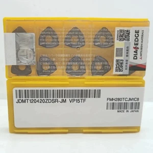 10pcs JDMT120420ZDSR-JM VP15TF Original MITSUBISHI CNC blade carbide inserts - Picture 1 of 3