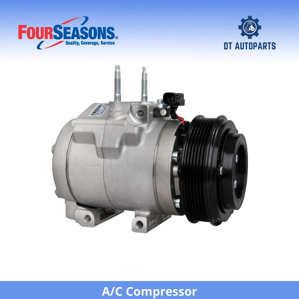 Compresor de aire acondicionado V8 6,2 L para Ford F-250 Super Duty 2011-2016 4 estaciones 2012 2013 Foto 1 de 4