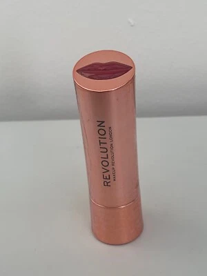 Revolution Satin Kiss Lipstick Shade Ruby Full Size Sealed FREEPOST - Image 1 of 2