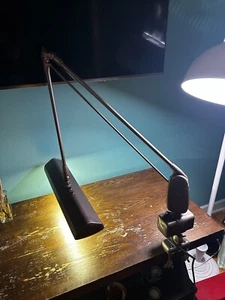 VTG Industrial Dazor Floating Drafting Table Light Fixture MCM P-2734 P-2134 - Picture 1 of 13
