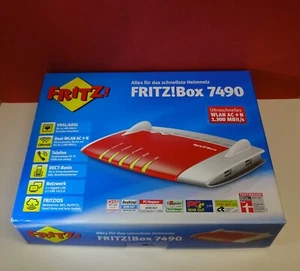 AVM FRITZ!Box 7490 WLAN-Router mit Modem NEUWERTIG in ORIGINALVERPACKUNG - Bild 1 von 2