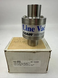 EXAIR 6062 1-1/4 ZOLL ST ST LINE VAC-STD 250 PSIG 1,7 MPa 17 BAR LUFTFÖRDERER - Bild 1 von 8