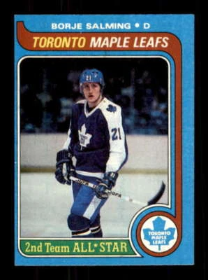 1979-80 Topps #40 Borje Salming EX+ Maple Leafs AS 546816 - Image 1 of 2