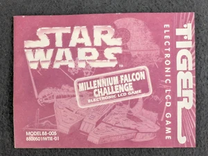 97 STAR WARS Imperial Assault Tiger Electronics Hand Held Game Instruction Book - Picture 1 of 5
