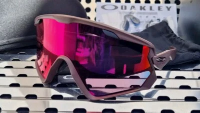 New Oakley WIND JACKET 2.0 9418-2945 Sunglasses. Matte Grenache w/ Prizm Road - Image 1 of 4