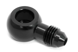 Anillo M10 (10,5mm) Dash 4 / -4 EN / JIC 4 ojales de anillo negro anodizado - Imagen 1 de 2