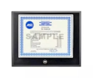 Certified Automotive Technician Certificate Frame - Wood - Picture 1 of 1