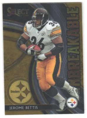 2020 Panini Select Jerome Bettis #U12 Unbreakable - Image 1 of 2