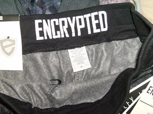 Encrypted Men's"Flex"Joggers/Casual Sz XL 5 Pockets Black/Gray NWT."LOOK" GIFT - Picture 1 of 12