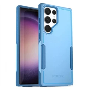 For Samsung Galaxy S23 Ultra Case | Poetic Dual Layer Heavy Duty Cover Sky Blue - Picture 1 of 5