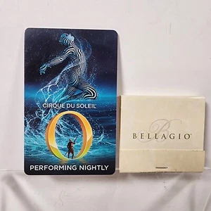 Bellagio Hotel and Casino Hotel Room Key and Match Book (Unstruck) - Picture 1 of 6