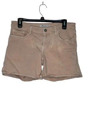 Mavi 牛仔女式短裤 Vanna 弹力斜纹斜纹斜纹布中腰尘土飞扬棕色尺寸 30 — 第 1/4 张图片