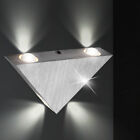 Design LED Wand Spot Strahler ALU Lampen Bad Spiegel Leuchten Flur Diele Bro