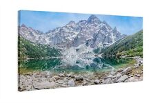 Impression sur toile panoramique des Tatras 100x50 cm