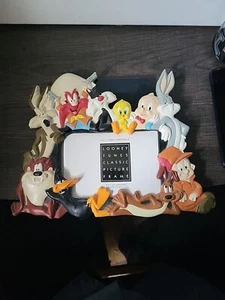 Rare Retro Looney Tunes Warner Bros Animation Resin 3-D Cartoon Picture Frame. - Picture 1 of 1