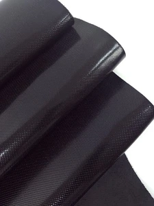 Black Patent Piccoli Semi Perforated Leather (Not Leaked) - Picture 1 of 4