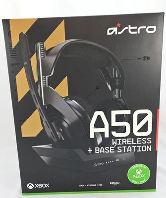 Astro A50 Ear-Cup Cuffie Wireless - Nero (939-001673) MAI USATO NIOB - Immagine 1 di 4