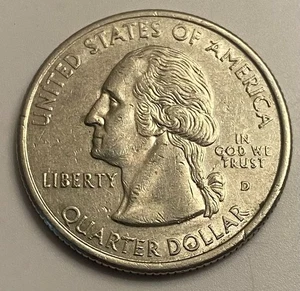 1999 D**Delaware State Quarter**High Grade**Die Break Errors**(Rare) - Picture 1 of 3