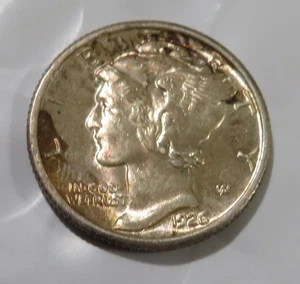 1926 Mercury Dime - GEM BU - Picture 1 of 3