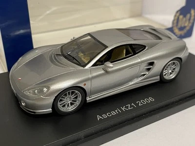 BEST OF SHOW BOS Ascari KZ1 2006 silver 1:43 resin model car - Image 1 of 4