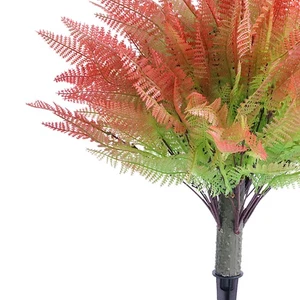 2pcs Artificial Plants With Ground Spike 19.7 Inch Realistic PE Faux Topiary - Picture 1 of 12