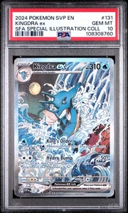 Kingdra ex #131 PSA 10 - 2024 Pokemon Scarlet & VIolet SV Promos - Picture 1 of 2