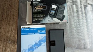 Vintage Sharp IQ-7000 Personal Electronic Organiser, working Perfect Condition - Photo 1/4