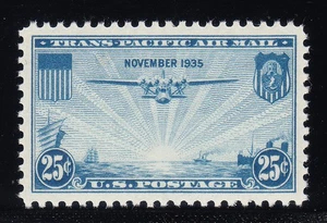MOstamps- US #C20 Mint OG NH Grade 95 with PSE Cert - Lot # MO-5896 SMQ $55 - Picture 1 of 2