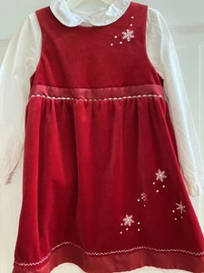 Christmas Girl Dress - Picture 1 of 8