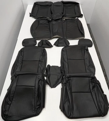 Fundas de asiento de cuero negro para Lexus LS 460L 2007-2010 W246 Foto 1 de 4