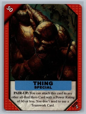 Marvel ReCharge CCG Thing #9/250 Special Card TCG Series 2 - Image 1 of 2