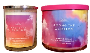 AMONG THE CLOUDS CANDLES  14.5 oz & 8 oz  Bath Body Works NEW SET - Picture 1 of 2