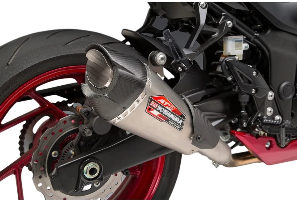 Silenciador de escape antideslizante Yoshimura AT2 para Suzuki GSX-S 750 Z 2018-2022 Foto 1 de 1
