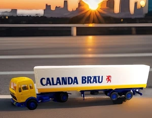 RMM Roskopf H0 1:87 Mercedes Benz 1217 Calanda Bräu OVP - Bild 1 von 5