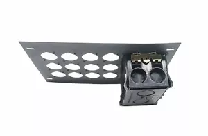 Elite Core FBL-PLATE-12+AC Plate for FBL Floor Box With AC Duplex - no... - Picture 1 of 2
