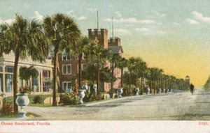 FL * Ocean Boulevard ca. 1906 Bosselman # 3195 - Bild 1 von 2