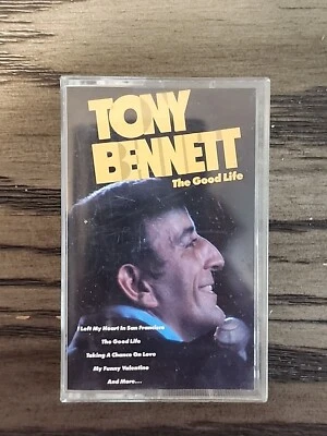 Vintage Tony Bennett The Good Life Cassette Tape 1990 CBS Records - Image 1 of 4