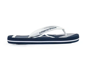 Chanclas Unisex Blanco/Gris Emporio Armani XCQ004-XK196-N527 - Imagen 1 de 5