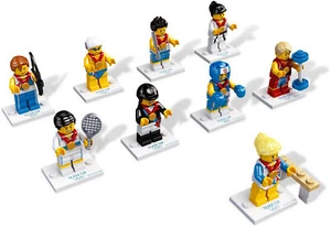 Lego 2012 London Olympics Team GB Minifigures 8909 New Factory Sealed You Pick! - Picture 1 of 11