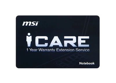 MSI 957-1XXXXE-007   Extension garantie 1 an supplémentaire pour ordinateur -MSI - Photo 1/2