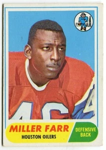 1968 Topps #172 Miller Farr Houston Oilers - Picture 1 of 2