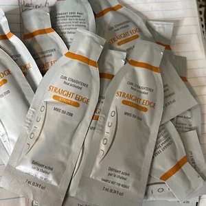 JOICO Straight Edge Curl Straightener Heat Activated lot of 10 samples 0.24 oz - Picture 1 of 5