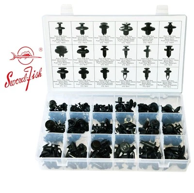 Swordfish 60020 - 164pc Honda Push Type Retainer Fastener Clip Assortment - Image 1 of 4