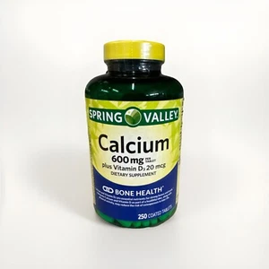 Calcium 600mg Plus D3. 250 Coated Tablets. Expires 04/2025 - Picture 1 of 3